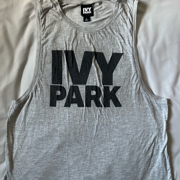 IVY PARK Light Gray Sleeveless Top - Picture 2 of 2